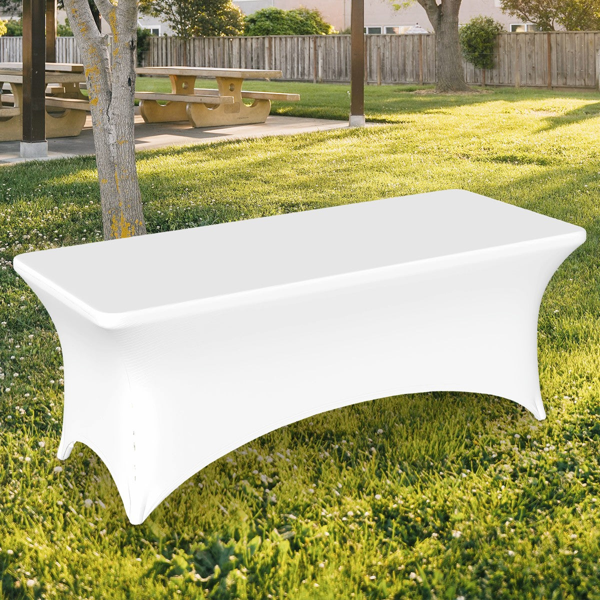 Stretch Table Cloth Rectangle Table